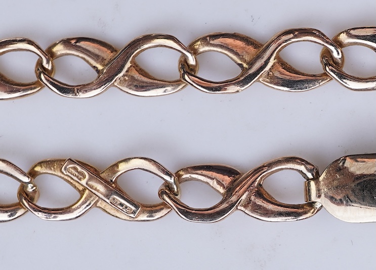 Three gold necklaces